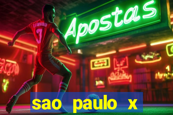 sao paulo x botafogo palpite